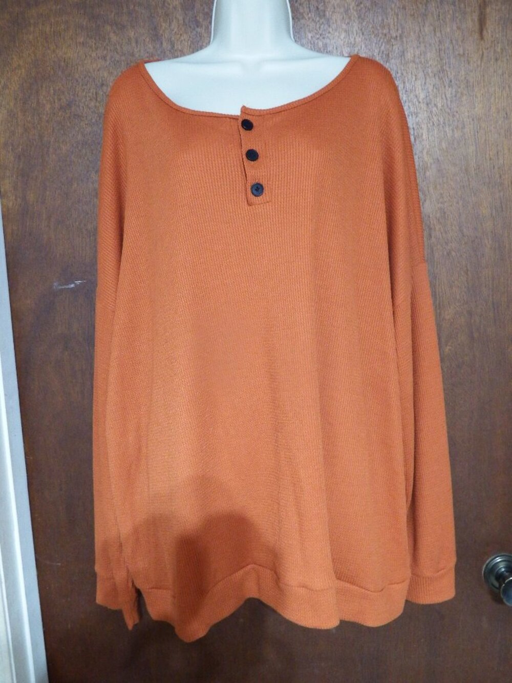 Women's cozy long sleeve top, Size 5XL